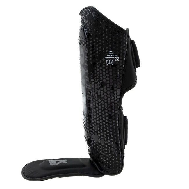 King Pro Boxing KING - SCHEENBESCHERMERS VOOR KIDS - KPB/SG Hexagon 1 - BLACK/BLACK