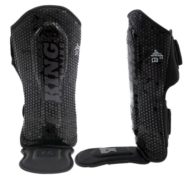 King Pro Boxing SCHEENBESCHERMERS VOOR KIDS - KPB/SG Hexagon 1 - BLACK/BLACK