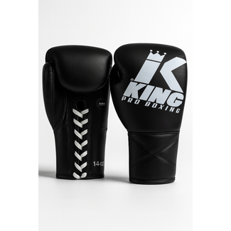 King Pro Boxing BOKSHANDSCHOEN - KPB XK LU BLACK/WHITE