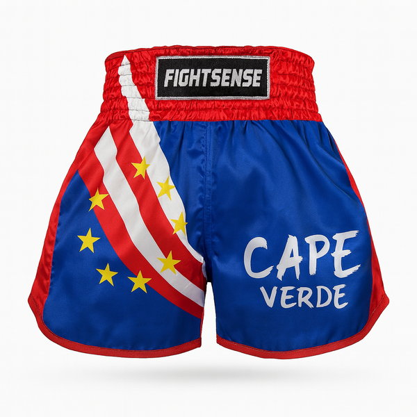 Fightsense Short de Muay Thaï – Kaapverdie