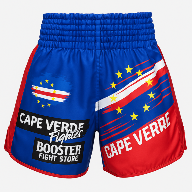 Fightsense MUAY THAI Short – Kaapverdie – Fightshort voor vechtsport en training