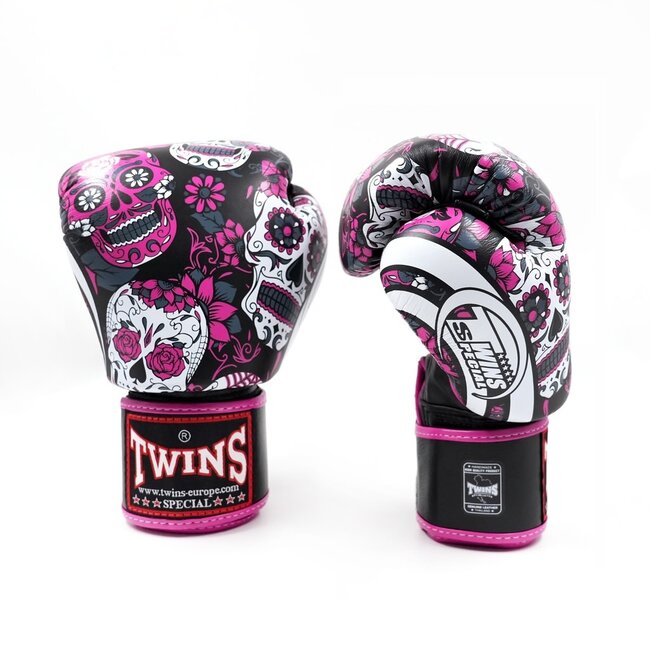 Twins Special TWINS - BOKSHANDSCHOEN - FBGVL 3 SKULL PINK