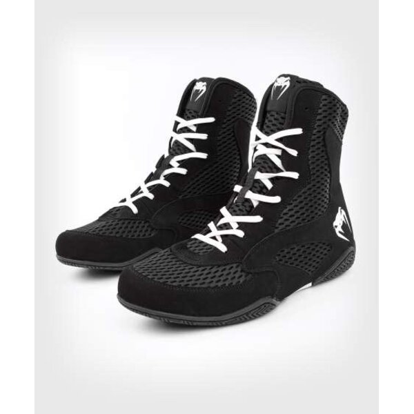 Venum Boxschuhe - Contender - Schwarz/Weiß