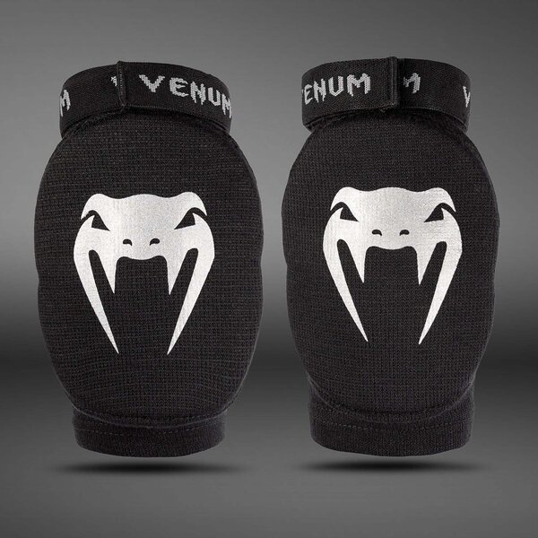 Venum Kontact - ELLEBOOG protection - noir/argent