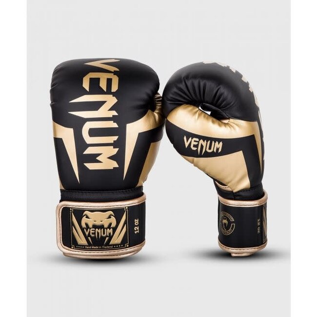 Venum VENUM -  Elite - BOKSHANDSCHOEN - Black/Gold