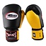 Twins Special BGVL 3 Leren Bokshandschoenen – Zwart/Geel – 12oz, 14oz en 16oz