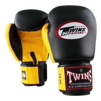 Twins Special BGVL 3 Bokshandschoenen – Zwart/Geel