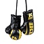 King Pro Boxing MINI BOKSHANDSCHOEN - KPB MINI 1 - Zwart/Goud