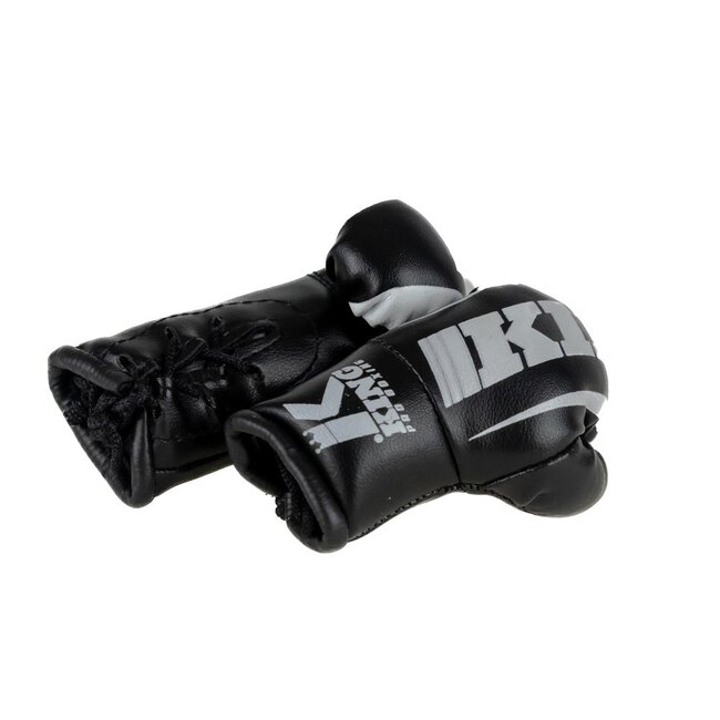 King Pro Boxing MINI BOKSHANDSCHOEN - KPB MINI 2 - Zwart/Grey