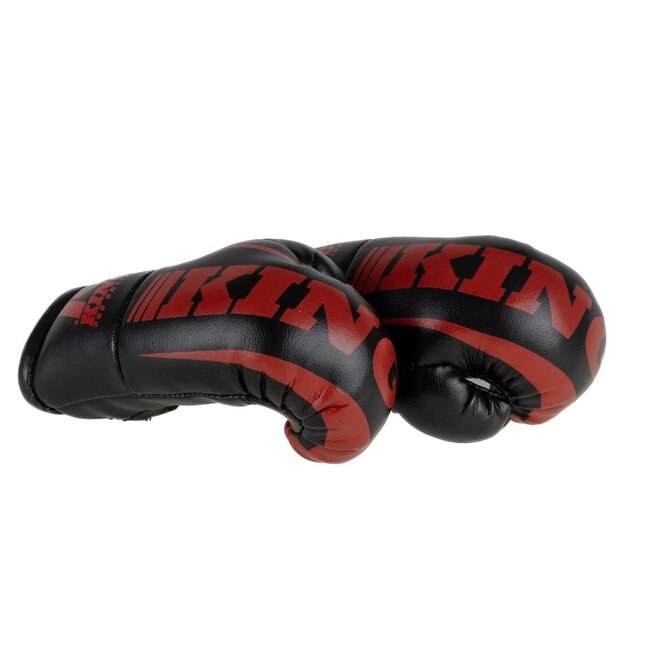 King Pro Boxing MINI BOKSHANDSCHOEN - KPB MINI 3 - Zwart/Rood