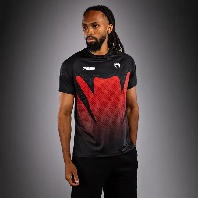 Venum VENUM  x RWS 2.0 Men’s Dry-Tech T-Shirt - Black/Red