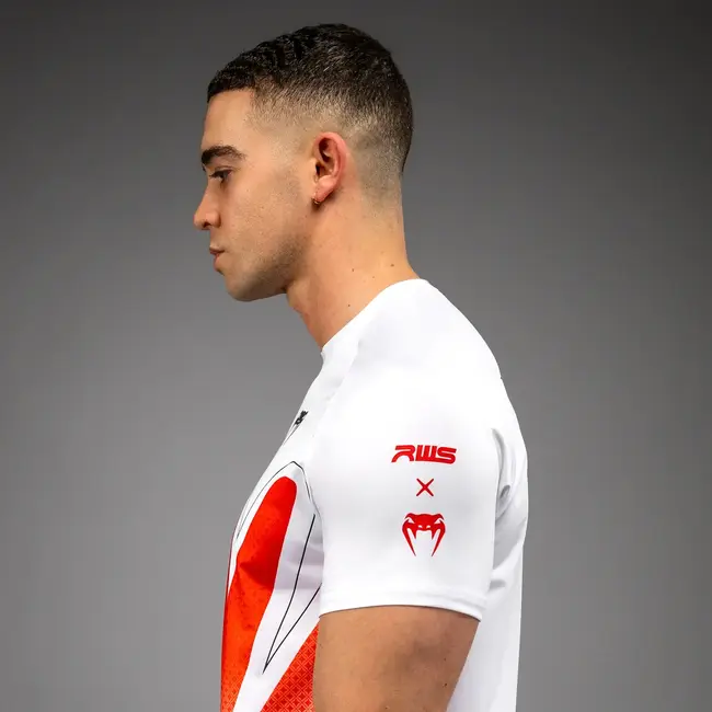 Venum VENUM x RWS 2.0 Men’s Dry-Tech T-Shirt - White/Red