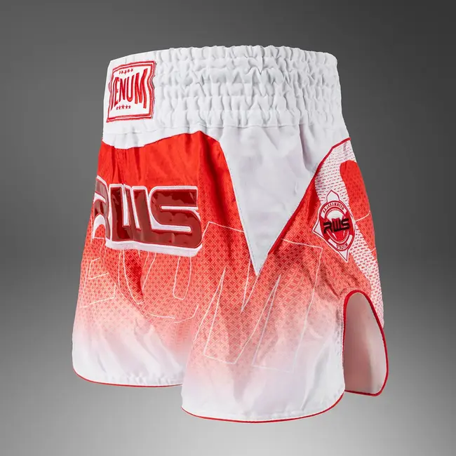 Venum RWS 2.0 Muay Thai Shorts - White/Red
