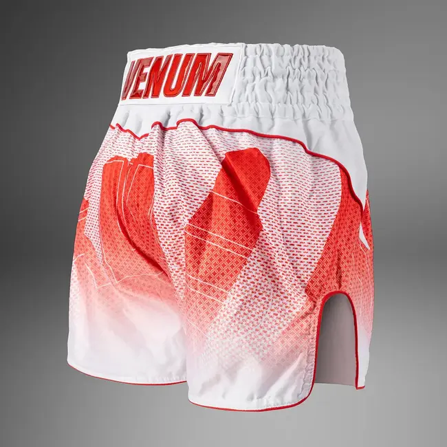 Venum RWS 2.0 Muay Thai Shorts - White/Red