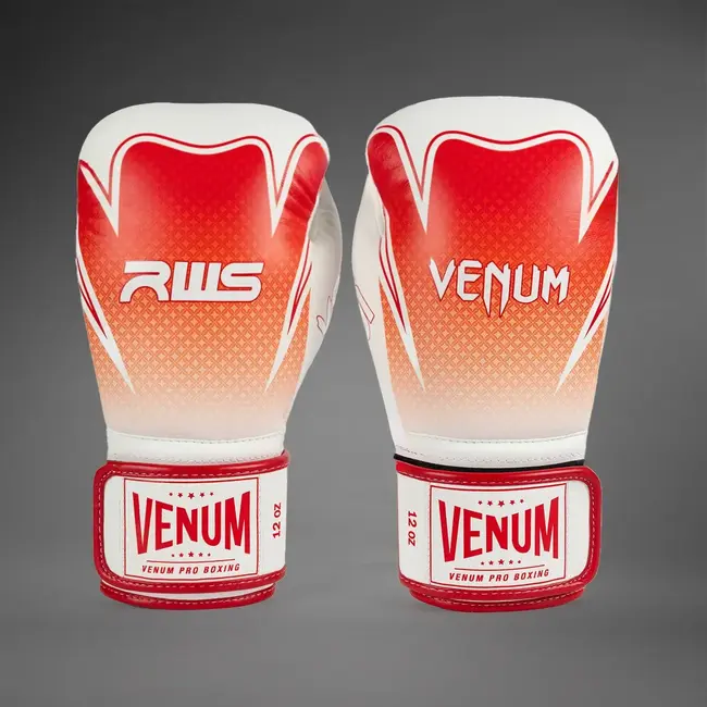 Venum RWS 2.0 Boxing Gloves - White/Red