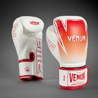 Venum RWS 2.0 Boxing Gloves - White/Red