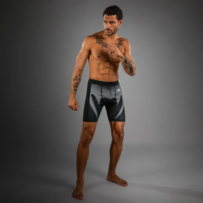 Venum VENUM - No Gi Vale Tudo Shorts - Black/ Silver Grey