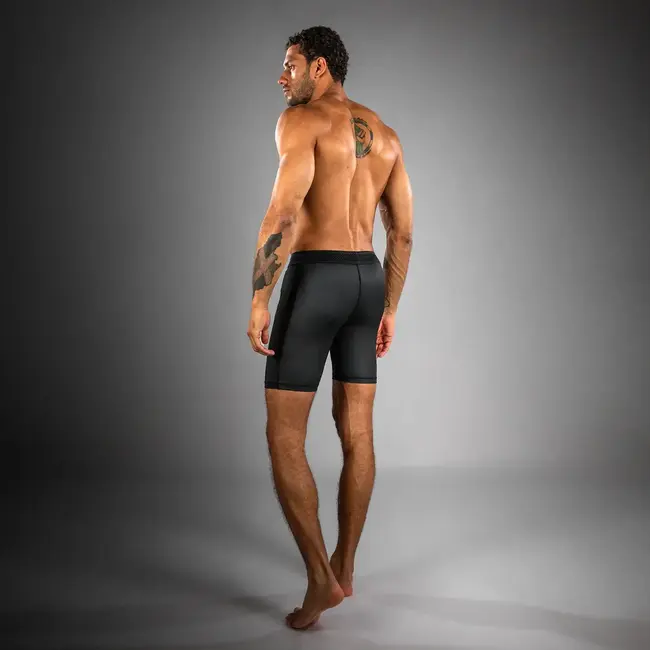Venum No Gi Vale Tudo Shorts - Black/ Silver Grey