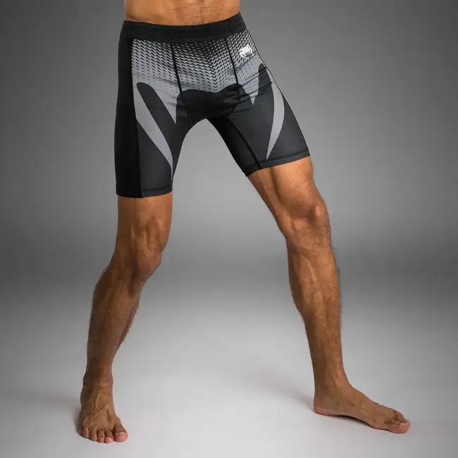 Venum VENUM - No Gi Vale Tudo Shorts - Black/ Silver Grey