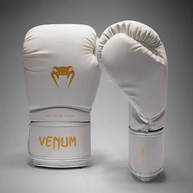 Venum VENUM Contender 1.5 Boxing Gloves - Ivory/ Gold