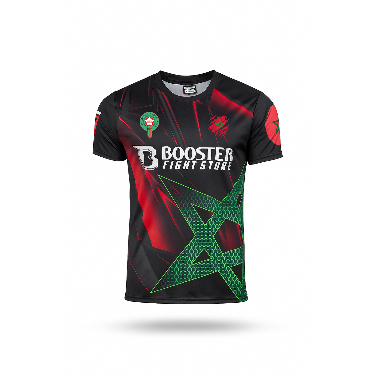 Booster Fightgear T-shirt - Maroc - ATLAS GREEN STAR