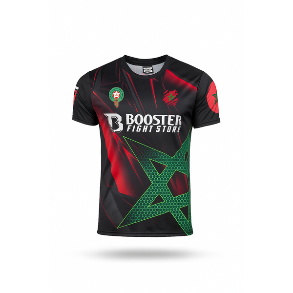 Booster Fightgear T-shirt - Maroc - ATLAS GREEN STAR