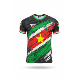 Fightsense T-shirt – Suriname – Sranan Gold Star