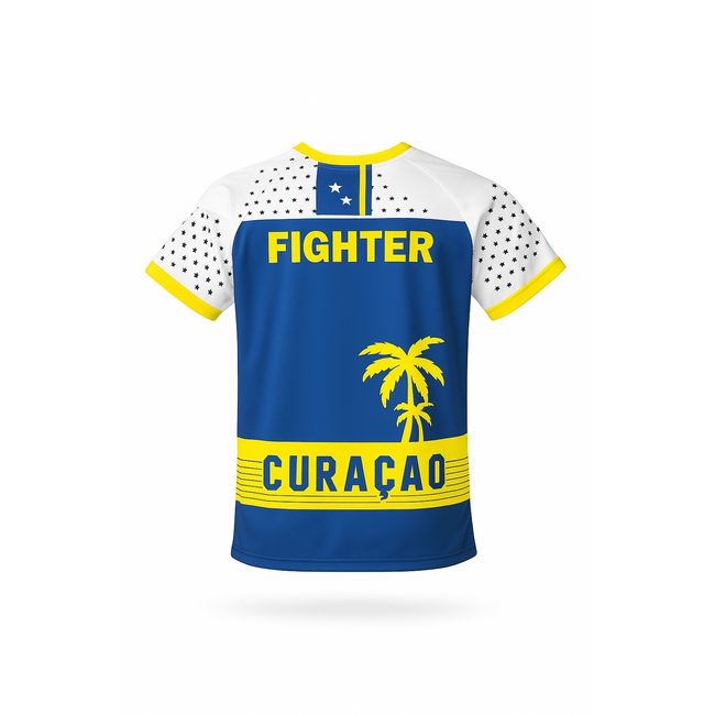 Fightsense FIGHTSENSE Korsou Pride – Curaçao Edition T-Shirt