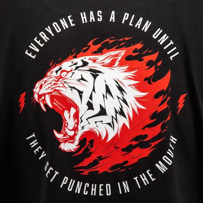 Venum Mike Tyson Tiger T-Shirt - Deep Black