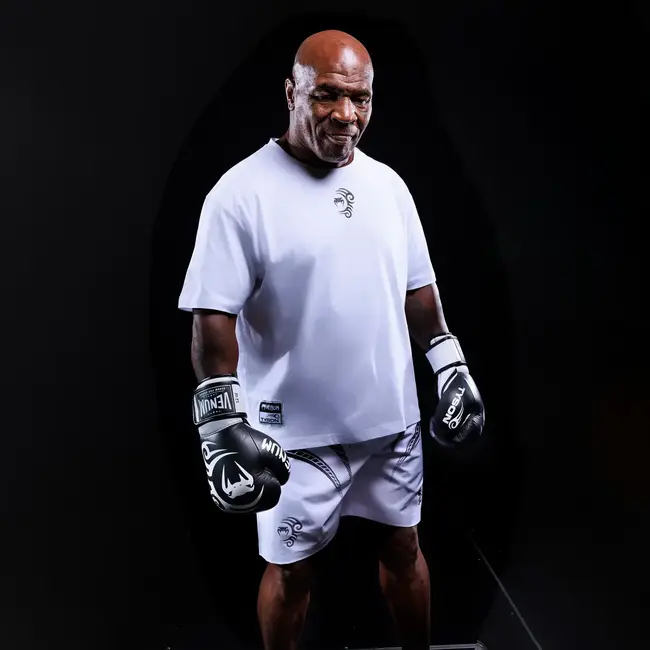Venum Mike Tyson Tiger T-Shirt - Optical White