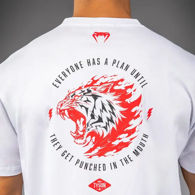 Venum Mike Tyson Tiger T-Shirt - Optical White