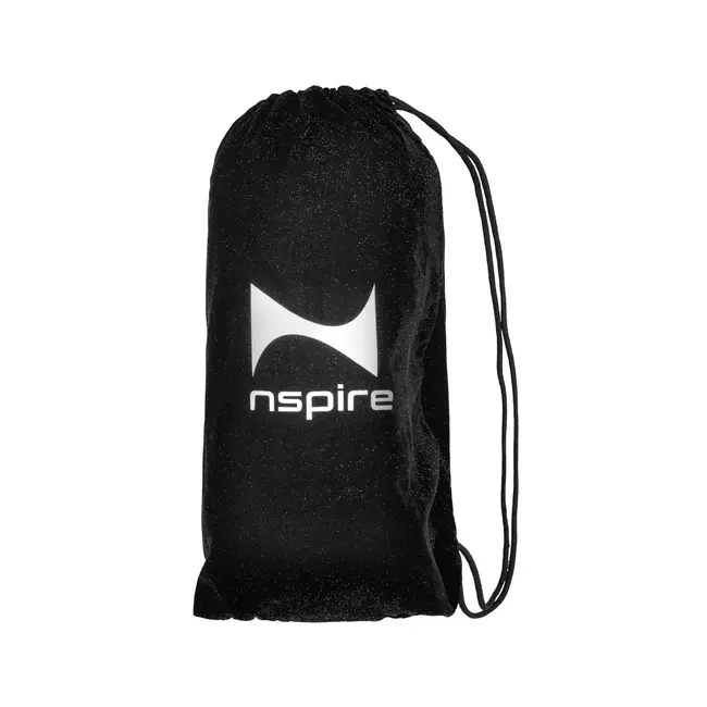 NSPIRE NSPIRE Elite Leren Bokshandschoenen met Veters – Wit/Zilver – 12 t/m 16 oz