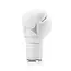 NSPIRE NSPIRE Elite Leren Bokshandschoenen met Veters – Wit/Zilver – 12 t/m 16 oz