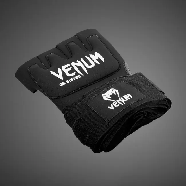 Venum KONTACT - GEL BINNENHANDSCHOENEN - ZWART/WIT