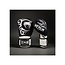 Venum Giant 2.0 Mike Tyson Pro Boxing Gloves - Deep Black/Optical White