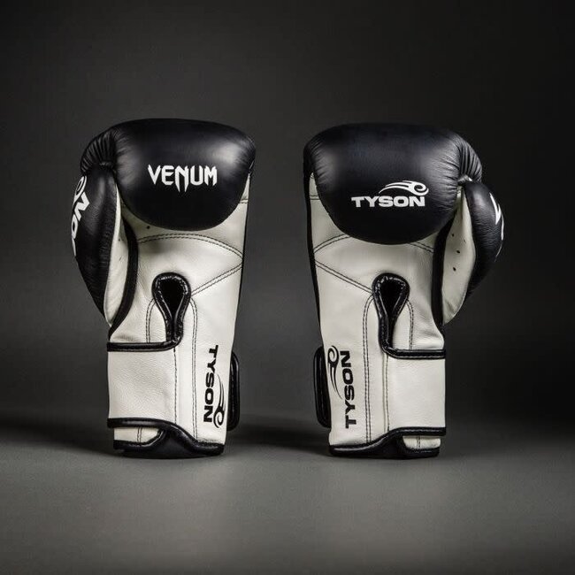 Venum Giant 2.0 Mike Tyson Pro Boxing Gloves - Deep Black/Optical White