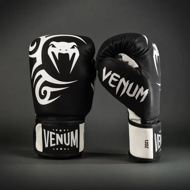 Venum VENUM - Mike Tyson Replica Boxing Gloves - Deep Black/Optical White