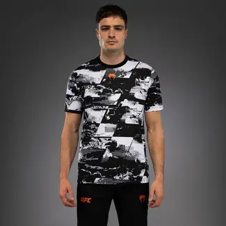 Venum Men's UFC Zenith White Authentic Fight Week Short Sleeve T-Shirt