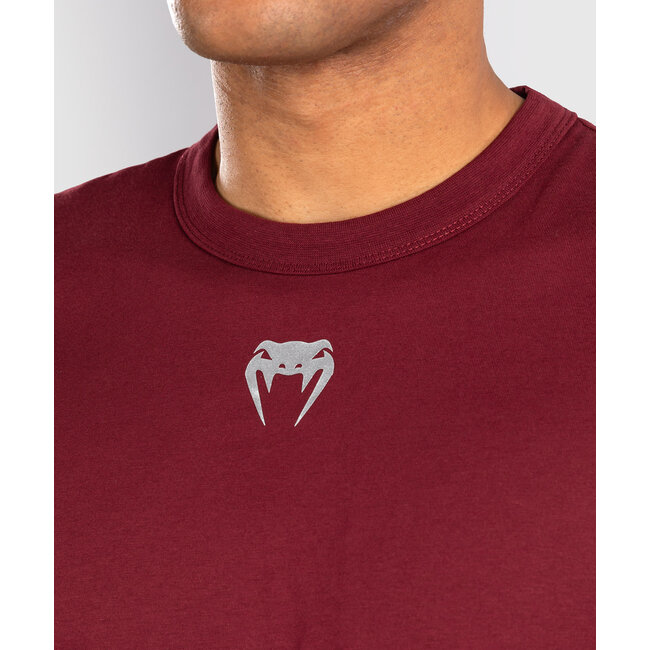 Venum Men's UFC Zenith by Venum Burgundy Authentic Fight Week Short Sleeve T-Shirt