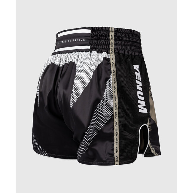 Venum Adrenaline Muay Thai Shorts - Black/Sand