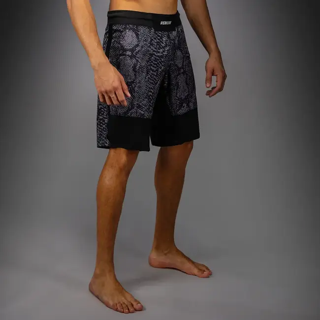 Venum Venum G-Fit Scales Fightshorts - Black/ Charcoal Grey