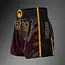 Venum Quetzal Fury Muay Thai shorts - Black/Fury Red/ Tangerine