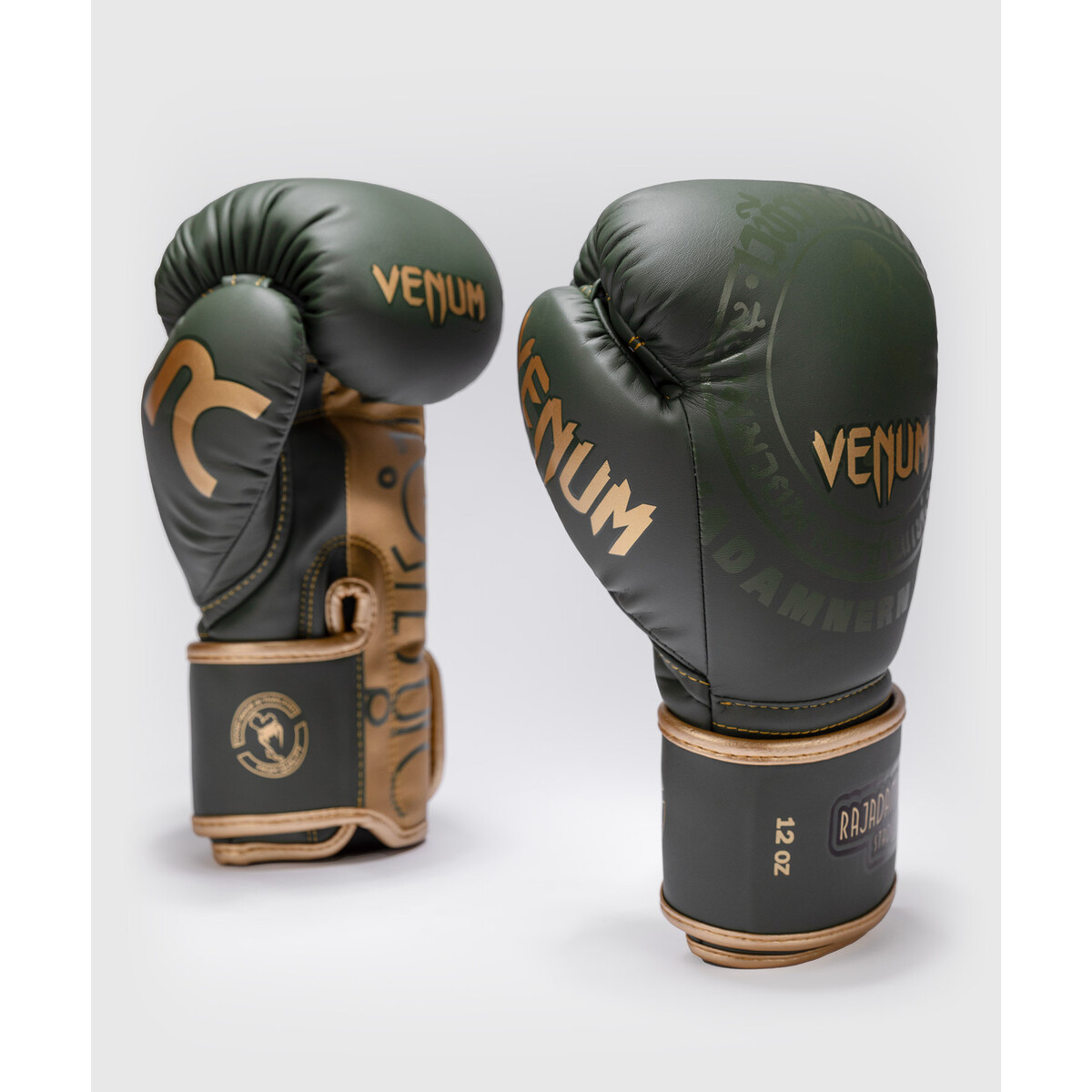 Venum Rajadamnern gants de boxe - Military vert