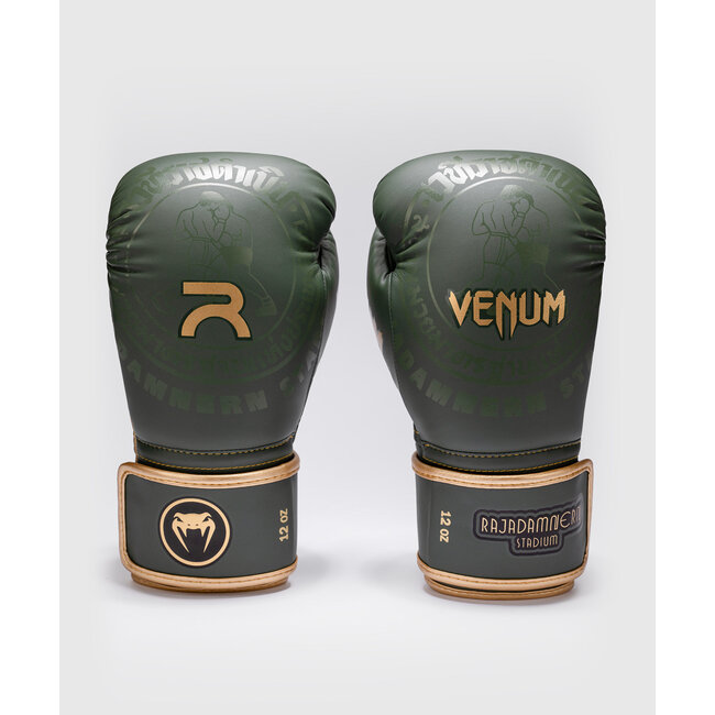 Venum Rajadamnern Boxing Gloves - Military Green