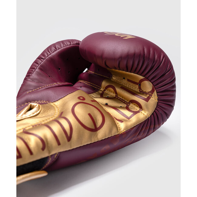 Venum Rajadamnern Boxing Gloves - Burgundy