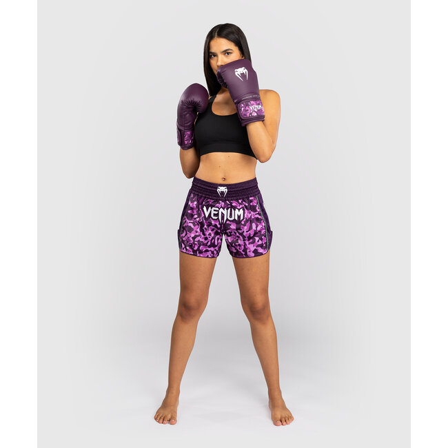 Venum Iris Muay Thai Shorts - Plum/pink