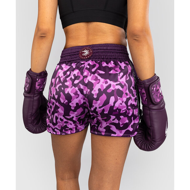 Venum Iris Muay Thai Shorts - Plum/pink