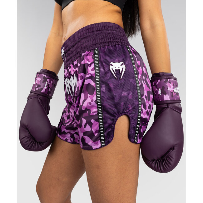 Venum Iris Muay Thai Shorts - Plum/pink