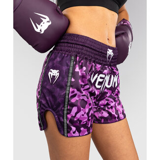 Venum Iris Muay Thai Shorts - Plum/pink