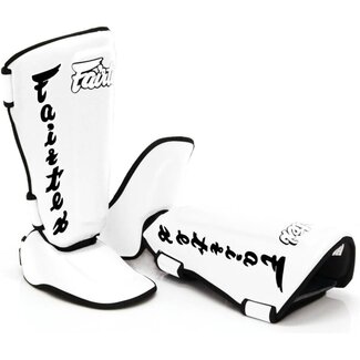 FAIRTEX Fairtex SP7 Twister - afneembare Wreef en Scheenbeschermers - Wit
